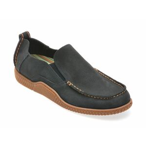 Mocasini casual GOLD DEER bleumarin, 4172141, din nabuc imagine