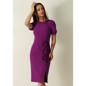 Rochie conica violet 36 imagine