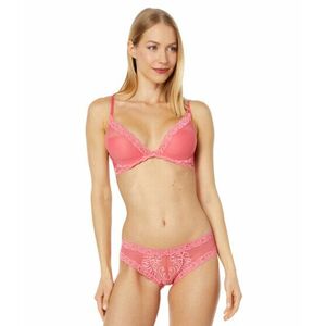 Imbracaminte Femei Natori Feathers Contour Plunge Bra 730023 Damask Pink imagine