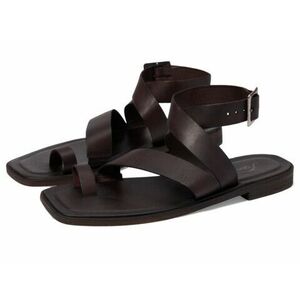 Incaltaminte Femei Free People Romeo Wrap Sandal Chocolate imagine