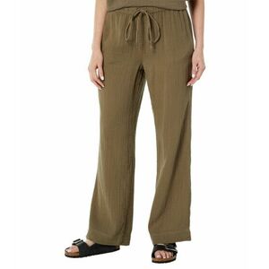 Imbracaminte Femei Dylan by True Grit Cotton Gauze Wide Leg Pants with Pockets Palm imagine