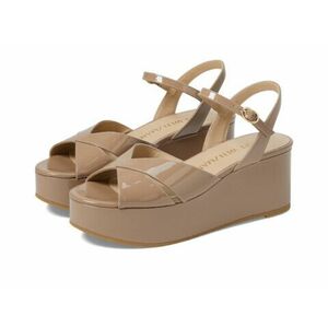 Incaltaminte Femei Stuart Weitzman Carmen Midi Wedge Fawn imagine