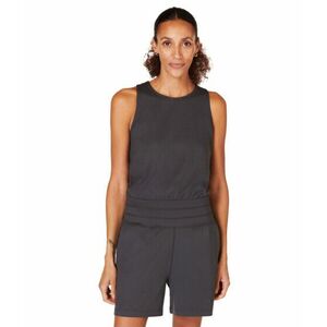 Imbracaminte Femei Sweaty Betty Gaia Performance Yoga Romper Urban Grey imagine