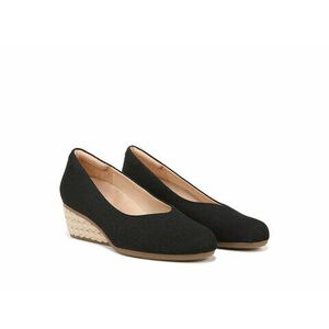 Incaltaminte Femei Dr Scholls Be Ready Wedge Pumps Black Fabric imagine