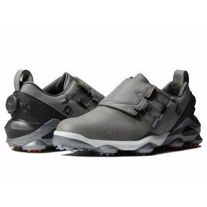 Incaltaminte Barbati FootJoy Tour Alpha BOA Golf Shoes - Previous Season Style GrayCharcoalOrange imagine