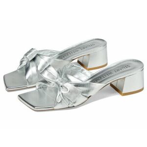 Incaltaminte Femei Stuart Weitzman Sofia 45 Slide Silver imagine