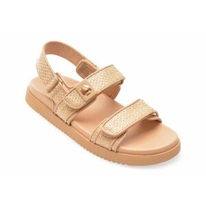 Sandale casual Steve Madden bej, MONA, din material textil imagine