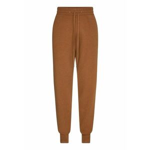 Pantaloni regular fit de lana cu snur imagine