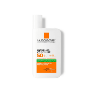 Fluid invizibil cu protectie solara pentru fata ANTHELIOS UVMUNE400 Oil Control SPF 50+ pentru ten mixt-gras - 50 ml imagine