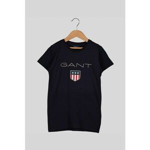 Tricou din bumbac cu imprimeu logo Shield imagine