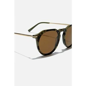 Ochelari de soare rotunzi unisex cu aspect tortoise Warwick Crosswalk imagine