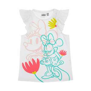 Tricou din bumbac cu imprimeu cu Minnie Mouse imagine