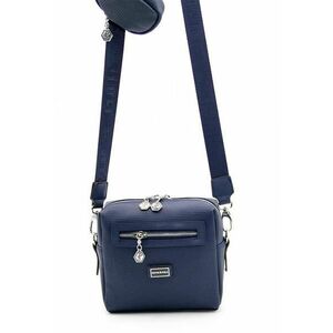 Geanta crossbody de piele ecologica cu aspect texturat imagine