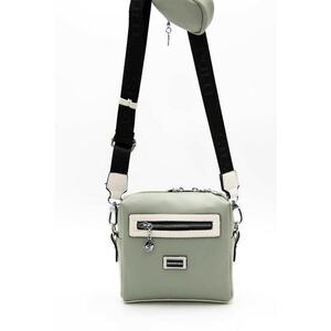 Geanta crossbody de piele ecologica cu portofel detasabil imagine