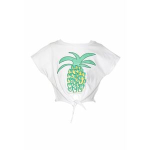 Tricou cu ananas brodat imagine