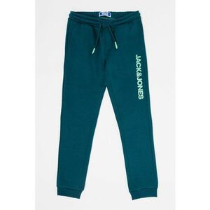 Pantaloni de trening cu snur si logo imagine