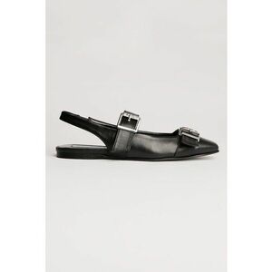 Balerini slingback din piele imagine