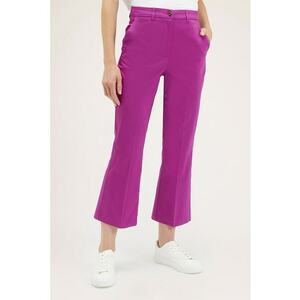 Pantaloni evazati crop imagine