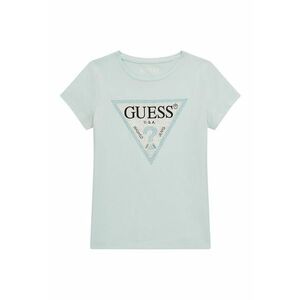 Guess - Tricou cu imprimeu logo si strasuri imagine