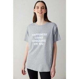 Tricou de casa cu imprimeu text pentru gravide imagine