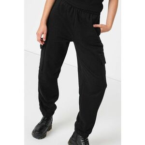 Pantaloni cargo cu talie elastica imagine