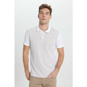 Tricou polo din amestec de modal imagine