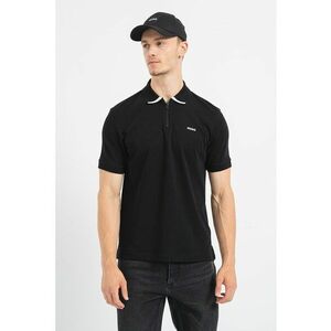 Tricou polo cu fenta cu fermoar Dalomino imagine