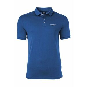 Tricou polo slim fit din bumbac cu logo discret imagine