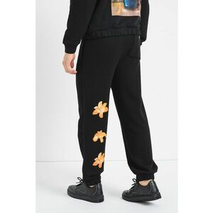 Pantaloni de trening cu imprimeu si snur in talie Diblossytro imagine