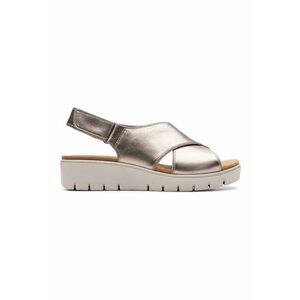 Sandale slingback din piele imagine