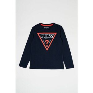 Guess - Bluza din bumbac organic cu imprimeu logo imagine