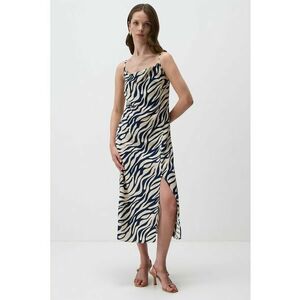 Rochie midi cu slit lateral imagine