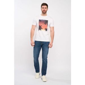 Tricou regular fit cu model foto imagine