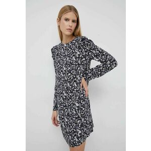 Pepe Jeans rochie Marlene Print culoarea negru, mini, drept imagine