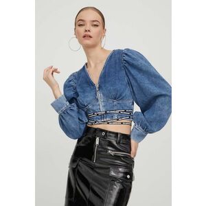 Karl Lagerfeld Jeans bluza subtire de blugi femei, neted imagine