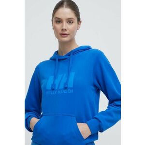 Helly Hansen hanorac de bumbac HH LOGO 2.0 femei, cu glugă, cu imprimeu, 34460 imagine