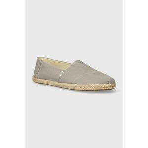 Toms espadrile Alpargata Rope culoarea gri, 10019895 imagine