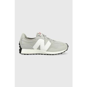 New Balance sneakers pentru copii GS327CGW culoarea gri imagine