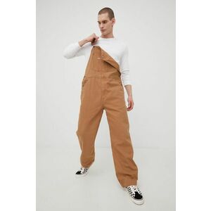 Dickies salopeta barbati, culoarea maro imagine