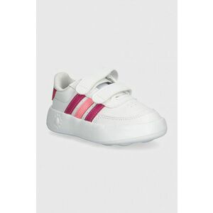 adidas sneakers pentru copii BREAKNET 2.0 CF culoarea alb, ID5279 imagine