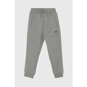 adidas Originals pantaloni de trening pentru copii PANTS culoarea gri, melanj, IX5297 imagine