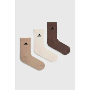 adidas sosete 3-pack culoarea bej, IC1315 imagine