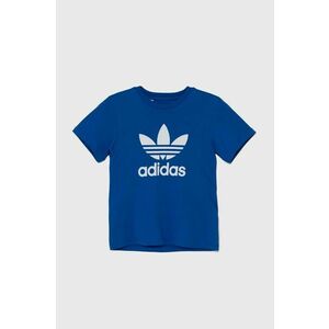 adidas Originals tricou de bumbac pentru copii TREFOIL TEE cu imprimeu, IY7425 imagine