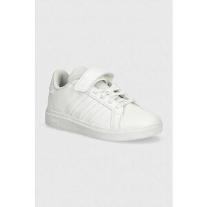 adidas sneakers pentru copii GRAND COURT 2.0 EL C culoarea alb, IH5531 imagine