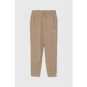 adidas Originals pantaloni de trening pentru copii PANTS culoarea bej, neted, IX5296 imagine