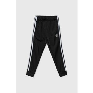 adidas Originals pantaloni de trening pentru copii SST TRACK PANTS culoarea negru, cu imprimeu, IX7630 imagine