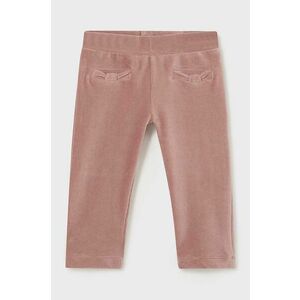 Mayoral pantaloni copii culoarea roz, neted, 514 imagine