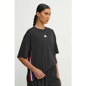 adidas tricou din bumbac Express femei, culoarea negru, IX3740 imagine