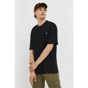 Dickies tricou din bumbac culoarea negru, neted imagine