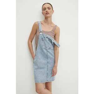 Answear Lab rochie jeans mini, drept imagine